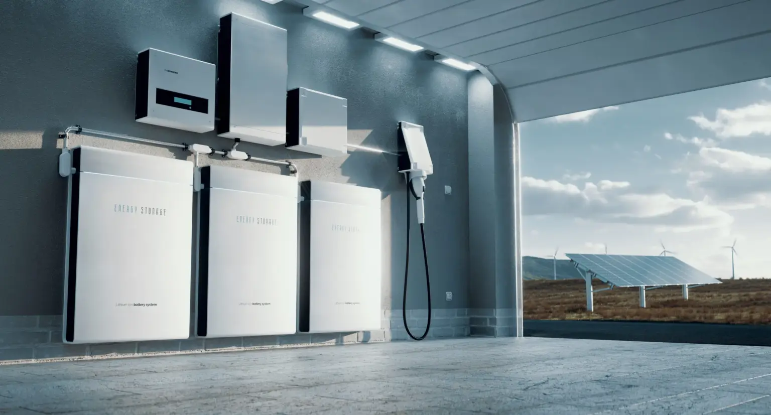 Energiespeicher im Haus für die PV-Anlage