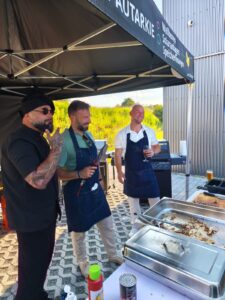 Die Grillmeister am Abend sorgten für das kulinarische Highlight