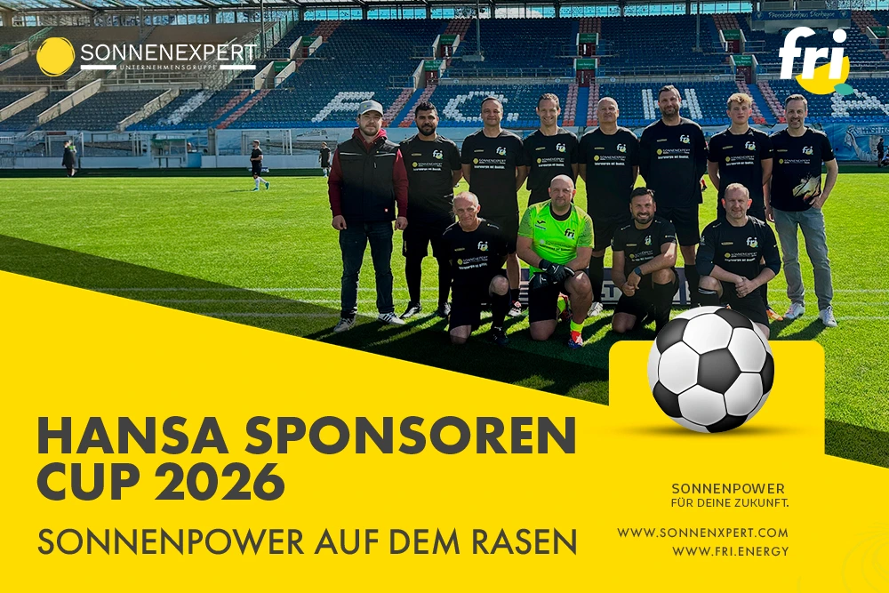Hansa Sponsoren-Cup 2026 mit der Sonnenexpert Unternehmensgruppe