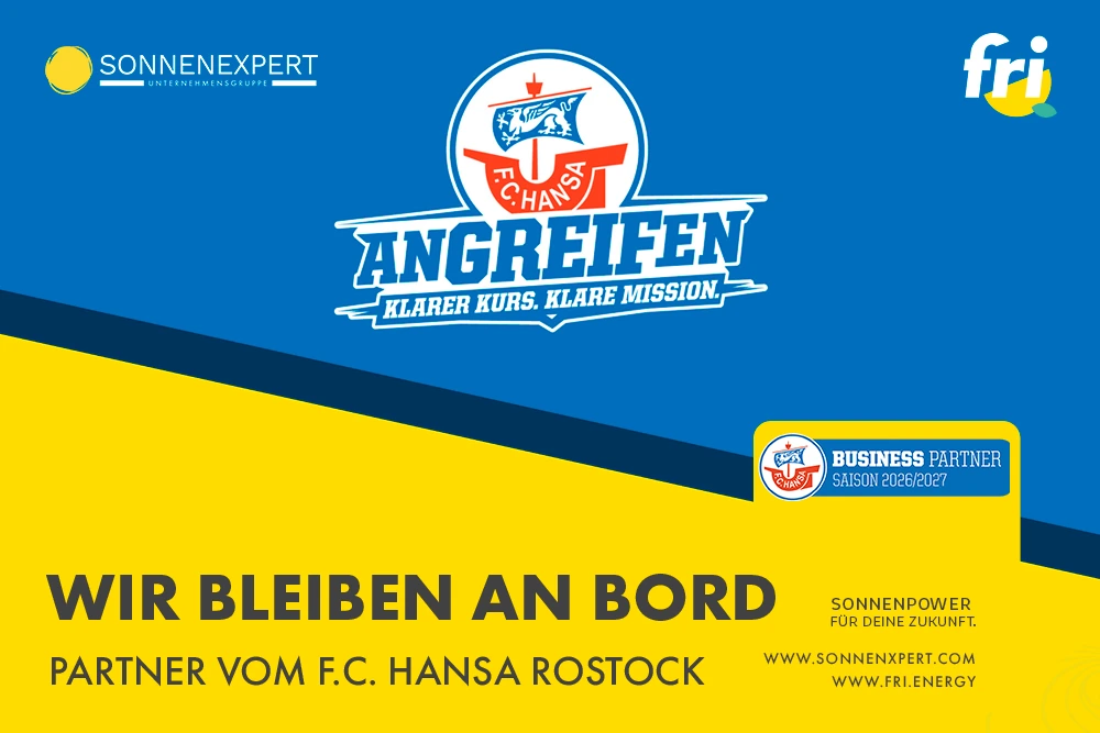 Sonnenexpert bleibt an Bord beim F.C. Hansa Rostock